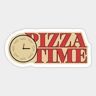 Pizza Time Sticker